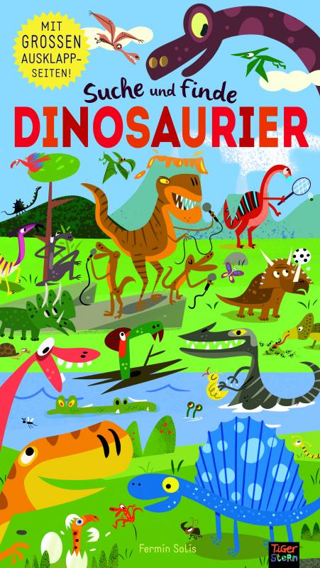 Cover-Bild Suche und finde Dinosaurier