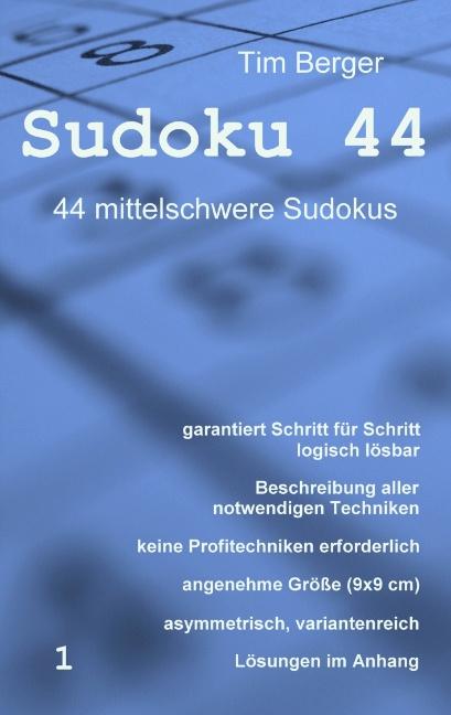 Cover-Bild Sudoku 44