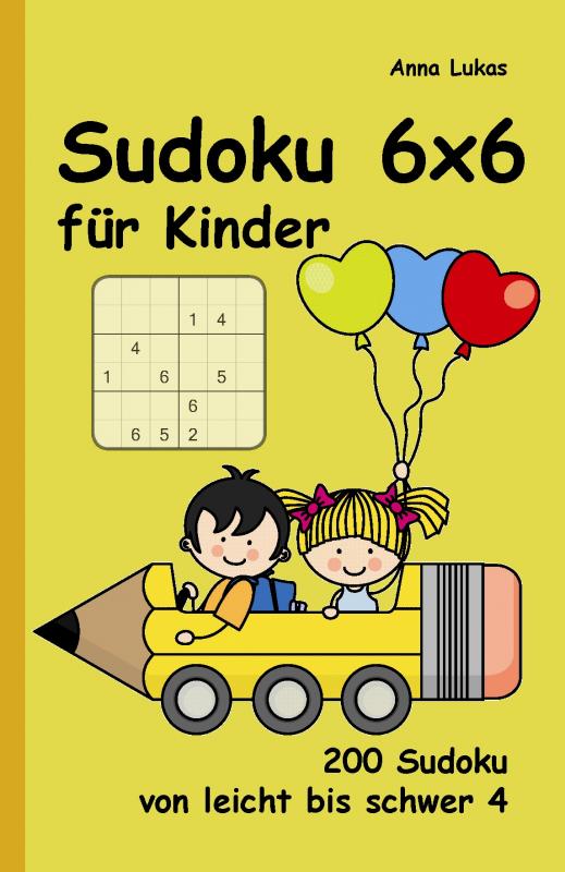Cover-Bild Sudoku 6x6 für Kinder