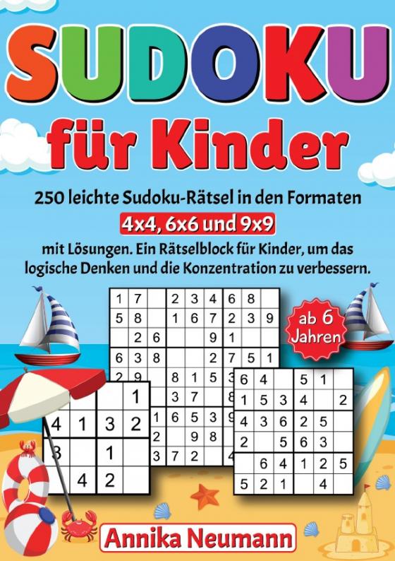 Cover-Bild Sudoku für Kinder ab 6 Jahren