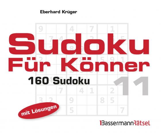 Cover-Bild Sudoku für Könner 11 (5 Exemplare à 2,99 €)