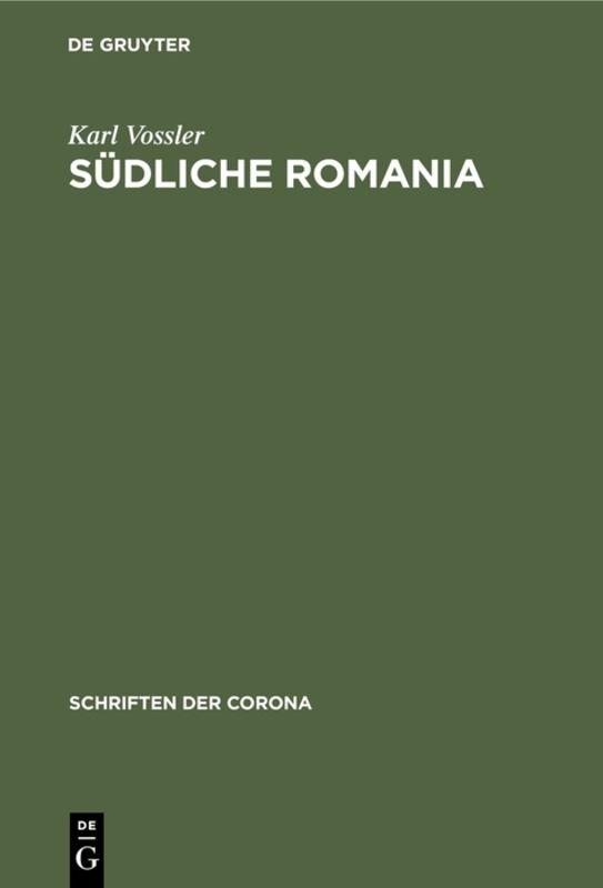 Cover-Bild Südliche Romania