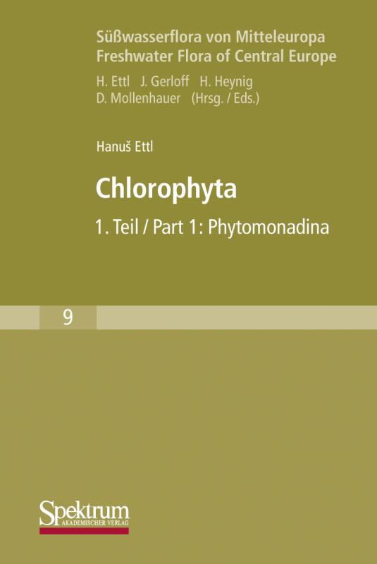 Cover-Bild Süßwasserflora von Mitteleuropa, Bd. 09: Chlorophyta I: Phytomonadina