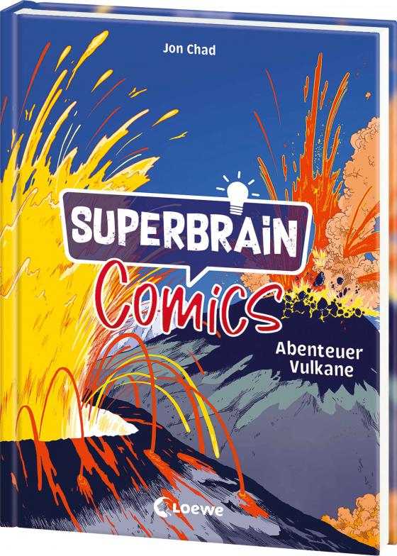 Cover-Bild Superbrain-Comics - Abenteuer Vulkane
