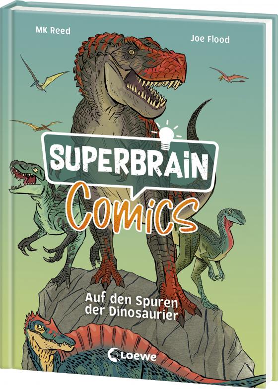 Cover-Bild Superbrain-Comics - Auf den Spuren der Dinosaurier