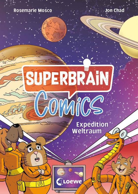 Cover-Bild Superbrain-Comics - Expedition Weltraum