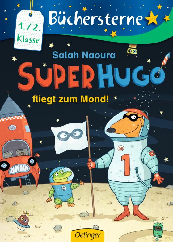 Cover-Bild Superhugo fliegt zum Mond!