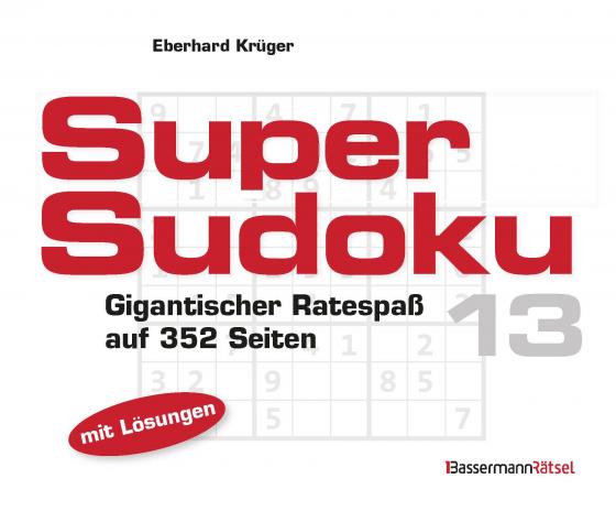 Cover-Bild Supersudoku 13