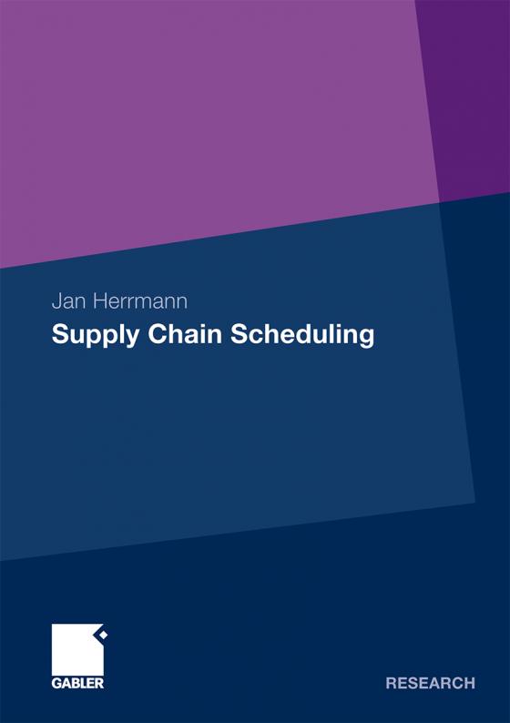Cover-Bild Supply Chain Scheduling