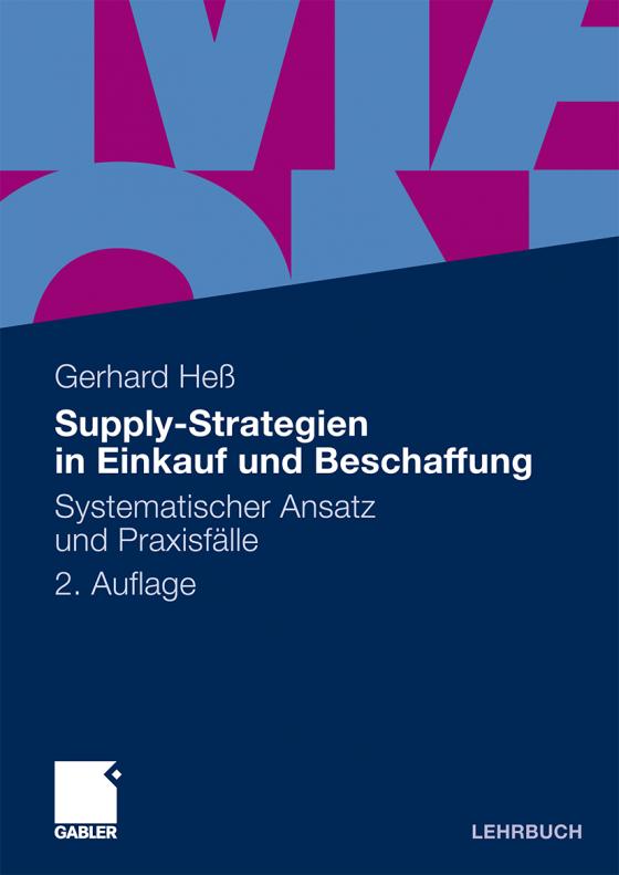 Cover-Bild Supply-Strategien in Einkauf und Beschaffung