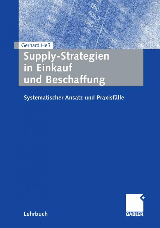 Cover-Bild Supply-Strategien in Einkauf und Beschaffung