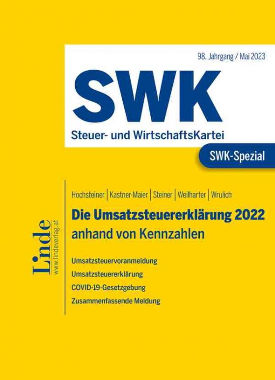 Cover-Bild SWK-Spezial Die Umsatzsteuererklärung 2022
