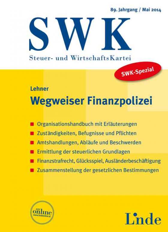 Cover-Bild SWK-Spezial Wegweiser Finanzpolizei