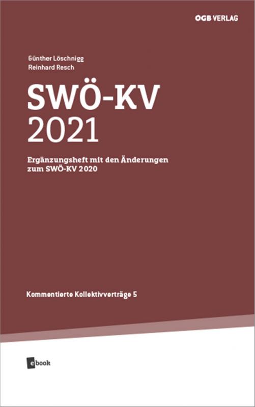 Cover-Bild SWÖ-KV 2021
