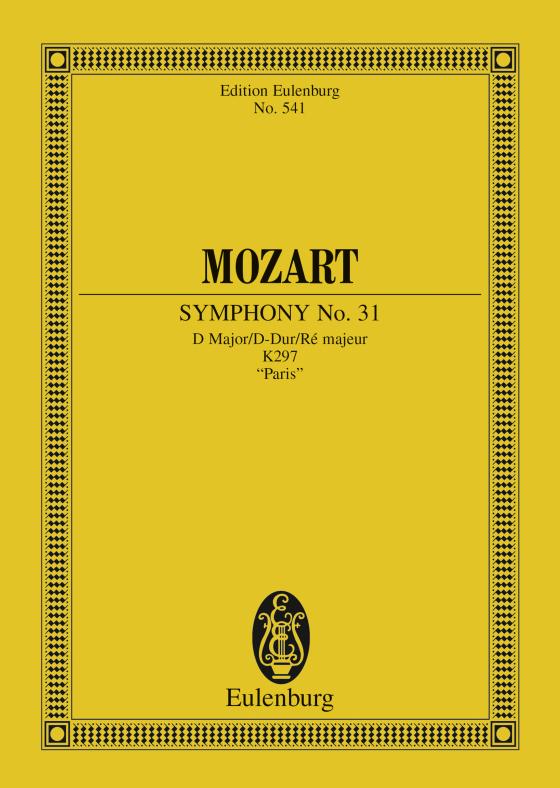 Cover-Bild Symphony No. 31 D major