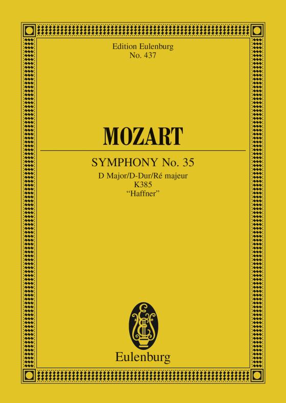 Cover-Bild Symphony No. 35 D major