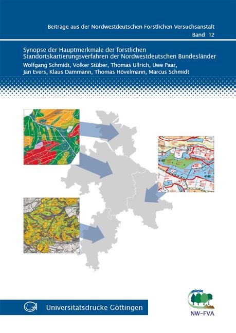 Cover-Bild Synopse der Hauptmerkmale der forstlichen Standortskartierungsverfahren der Nordwestdeutschen Bundesländer
