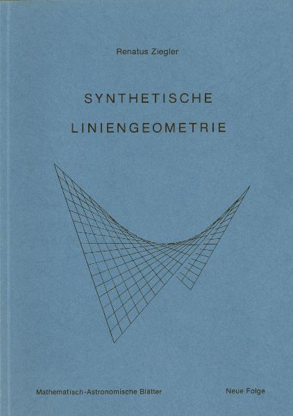 Cover-Bild Synthetische Liniengeometrie