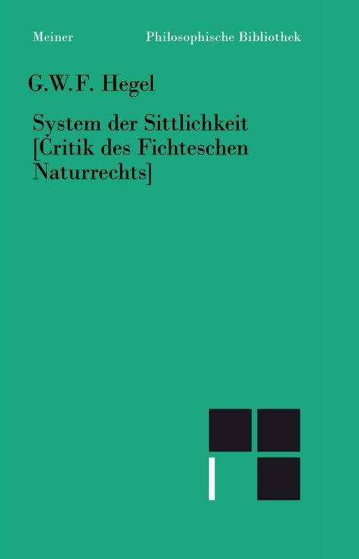 Cover-Bild System der Sittlichkeit