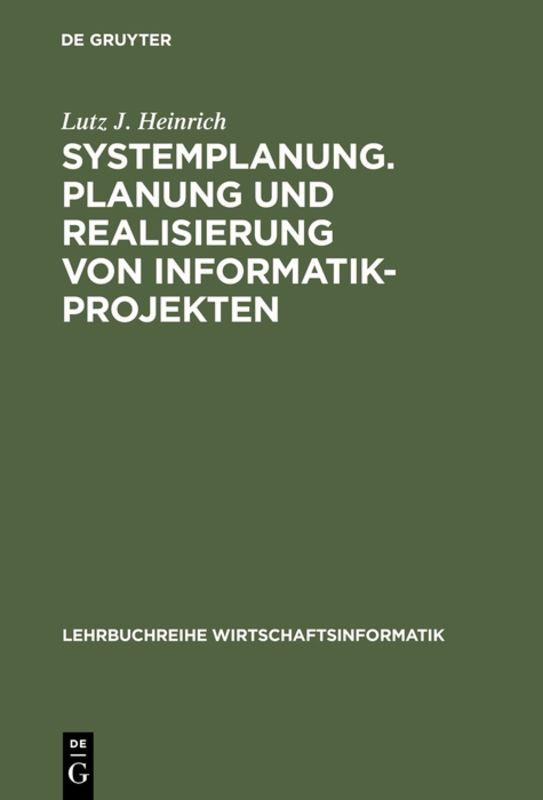 Cover-Bild Systemplanung. Planung und Realisierung von Informatik-Projekten