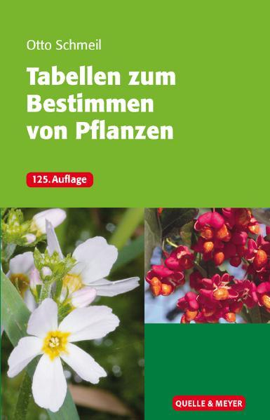 Cover-Bild Tabellen zum Bestimmen von Pflanzen