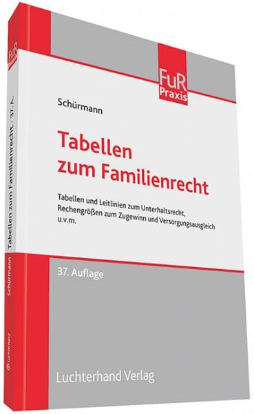 Cover-Bild Tabellen zum Familienrecht