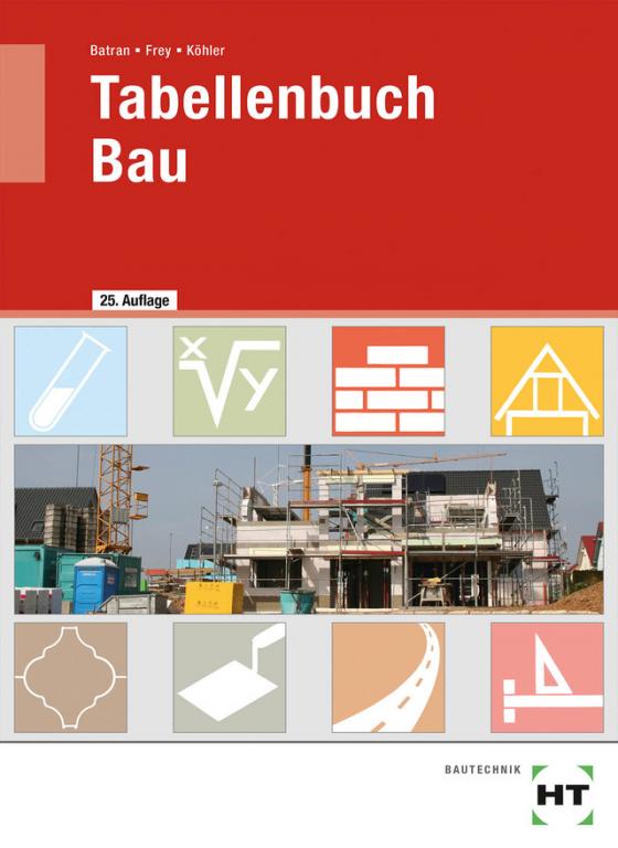 Cover-Bild Tabellenbuch Bau