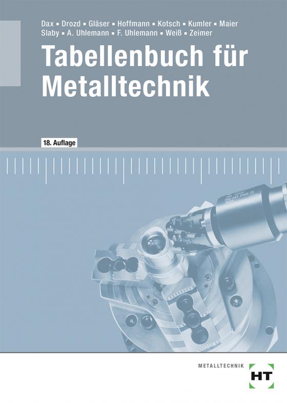 Cover-Bild Tabellenbuch für Metalltechnik