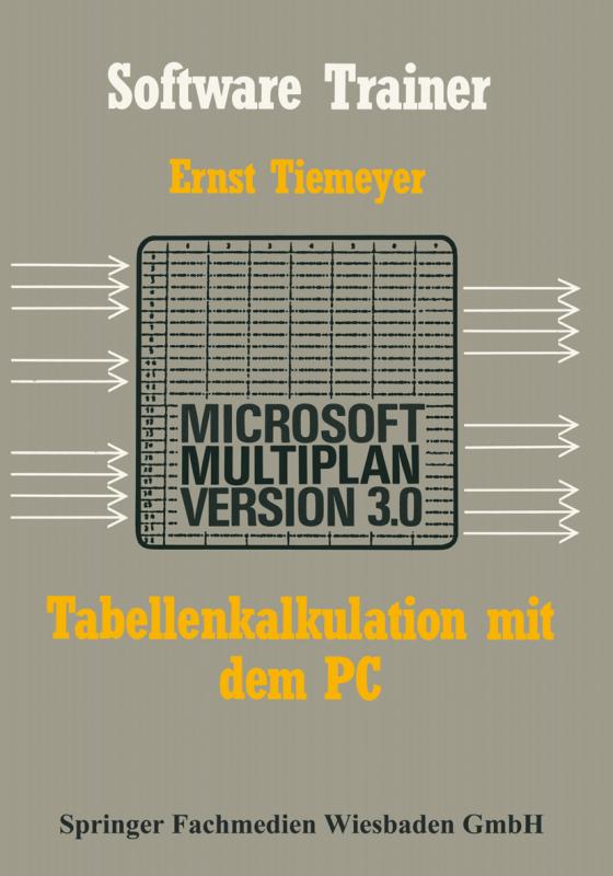 Cover-Bild Tabellenkalkulation mit Microsoft Multiplan 3.0 auf dem PC