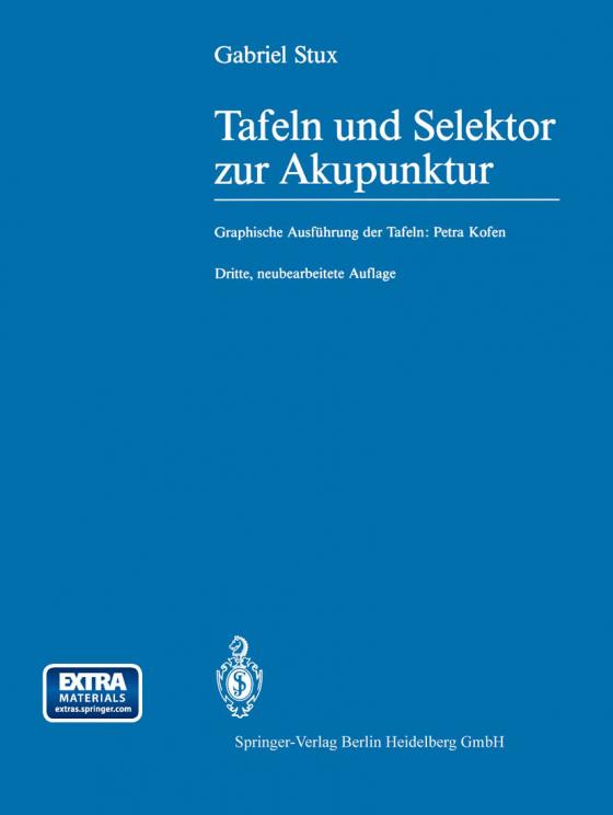 Cover-Bild Tafeln und Selektor zur Akupunktur