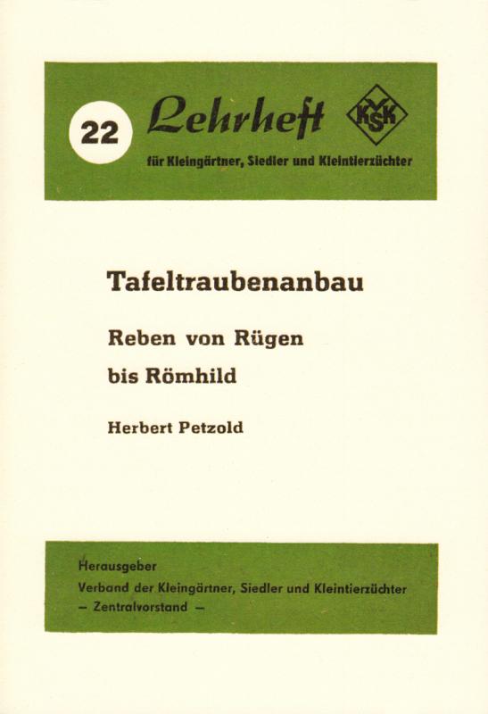 Cover-Bild Tafeltraubenanbau