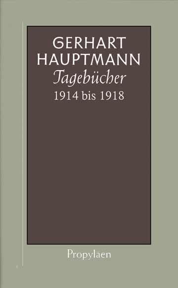 Cover-Bild Tagebücher 1914 bis 1918