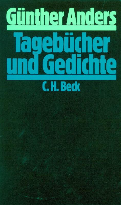 Cover-Bild Tagebücher und Gedichte