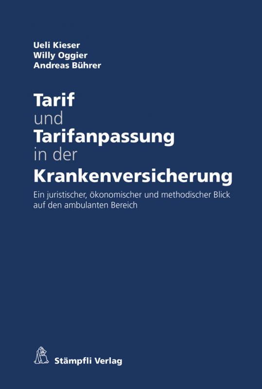 Cover-Bild Tarif und Tarifanpassung in der Krankenversicherung