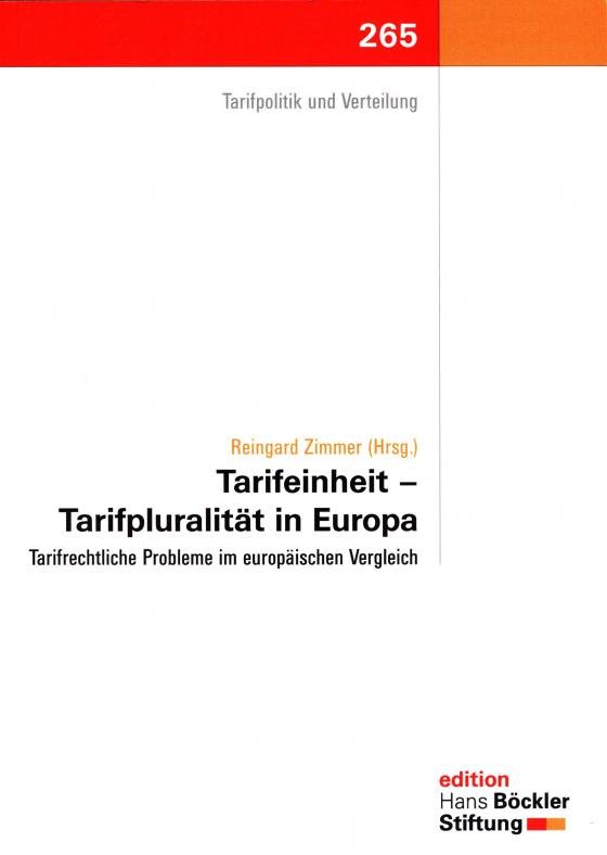 Cover-Bild Tarifeinheit - Tarifpluralität in Europa