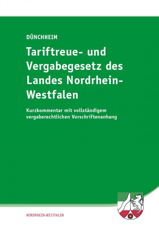 Cover-Bild Tariftreue- und Vergabegesetz des Landes Nordrhein-Westfalen