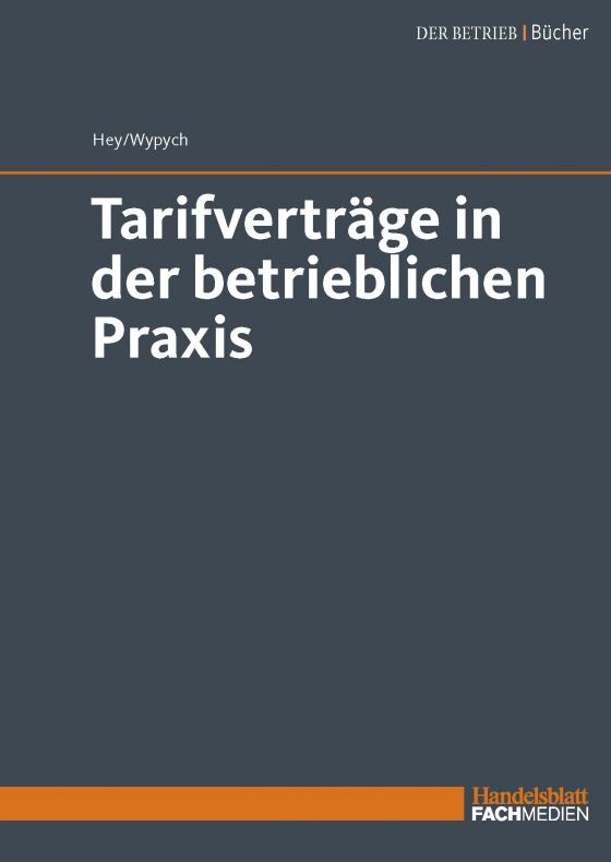 Cover-Bild Tarifverträge in der betrieblichen Praxis