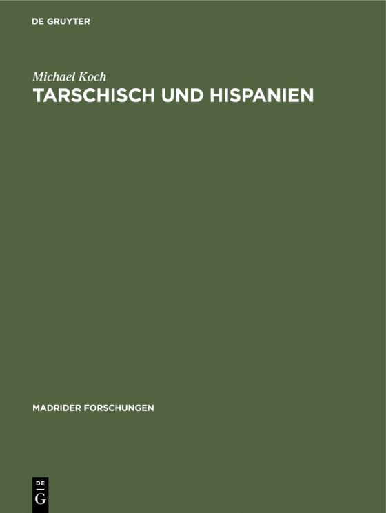 Cover-Bild Tarschisch und Hispanien