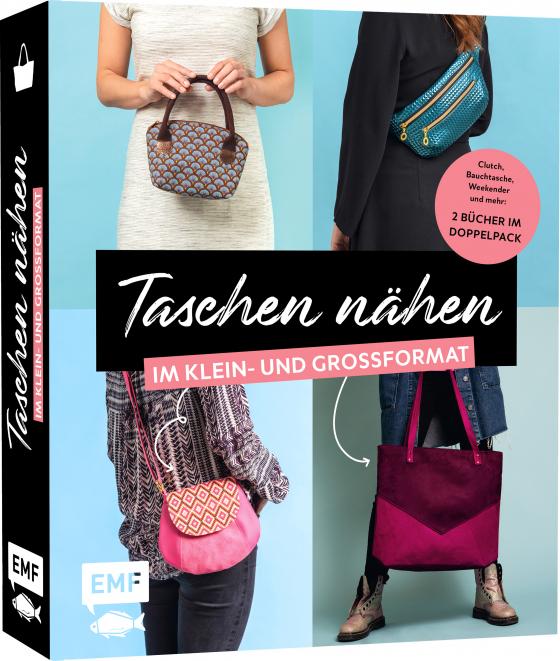 Cover-Bild Taschen nähen im Klein- und Großformat