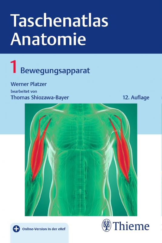 Cover-Bild Taschenatlas Anatomie, Band 1: Bewegungsapparat