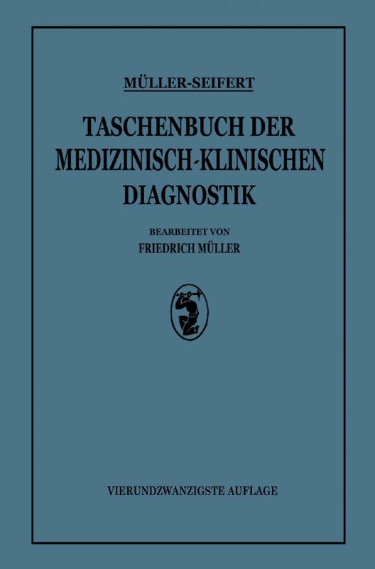 Cover-Bild Taschenbuch der Medizinisch Klinischen Diagnostik