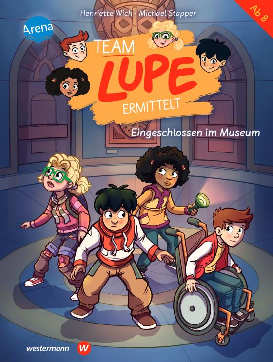 Cover-Bild Team LUPE ermittelt (4). Eingeschlossen im Museum