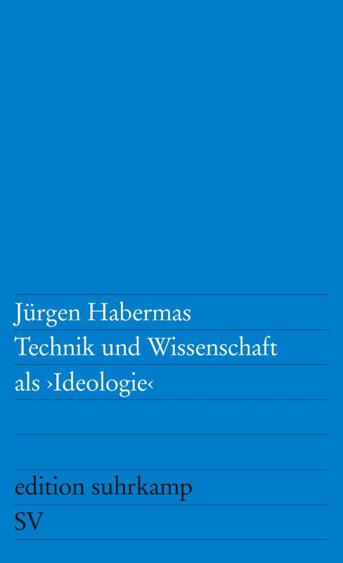 Cover-Bild Technik und Wissenschaft als »Ideologie«