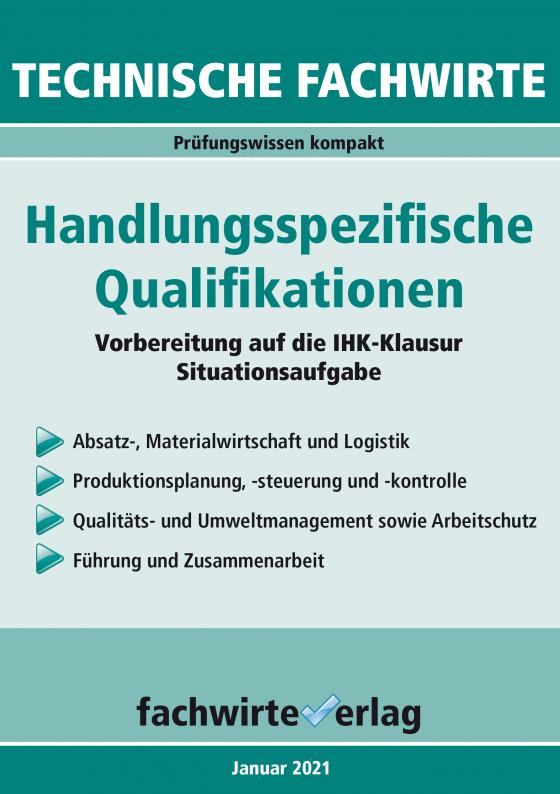 Cover-Bild Technische Fachwirte: Handlungsspezifische Qualifikationen