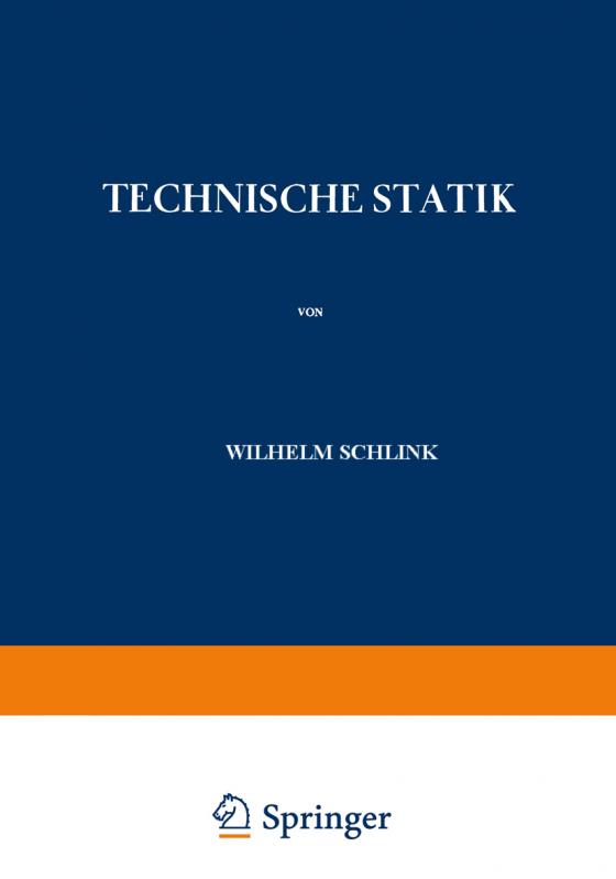 Cover-Bild Technische Statik