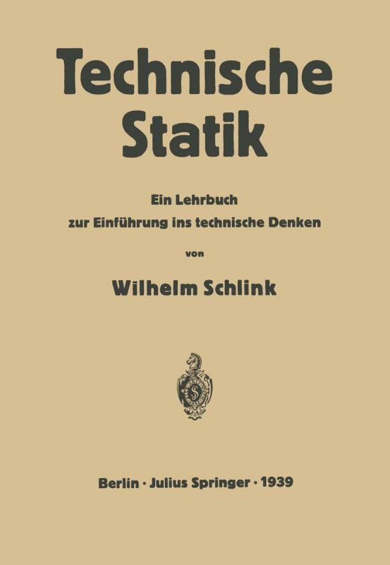 Cover-Bild Technische Statik