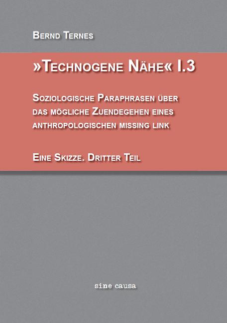 Cover-Bild Technogene Nähe 1.3