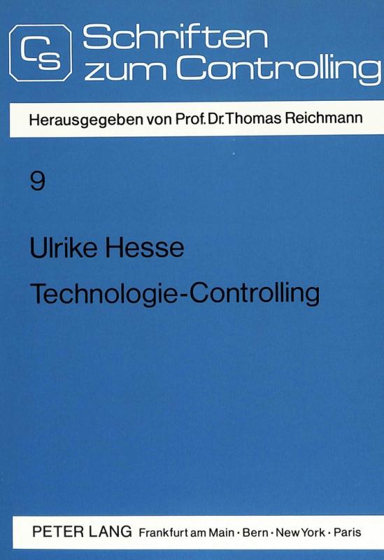 Cover-Bild Technologie-Controlling