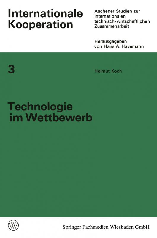 Cover-Bild Technologie im Wettbewerb