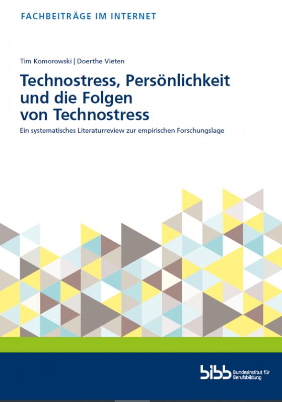 Cover-Bild Technostress, Persönlichkeit und die Folgen von Technostress